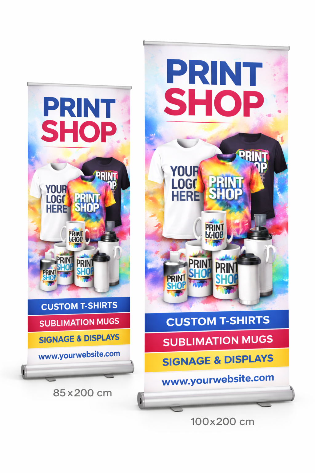 Rollup banner 100×200
